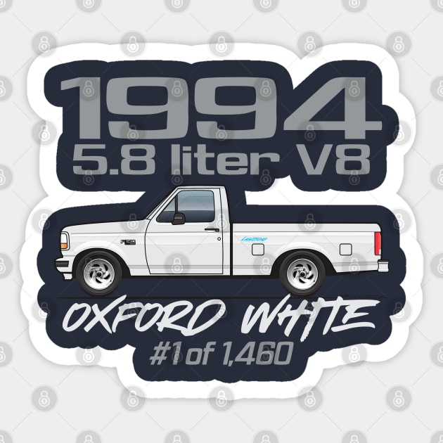 white 1994 Sticker by JRCustoms44